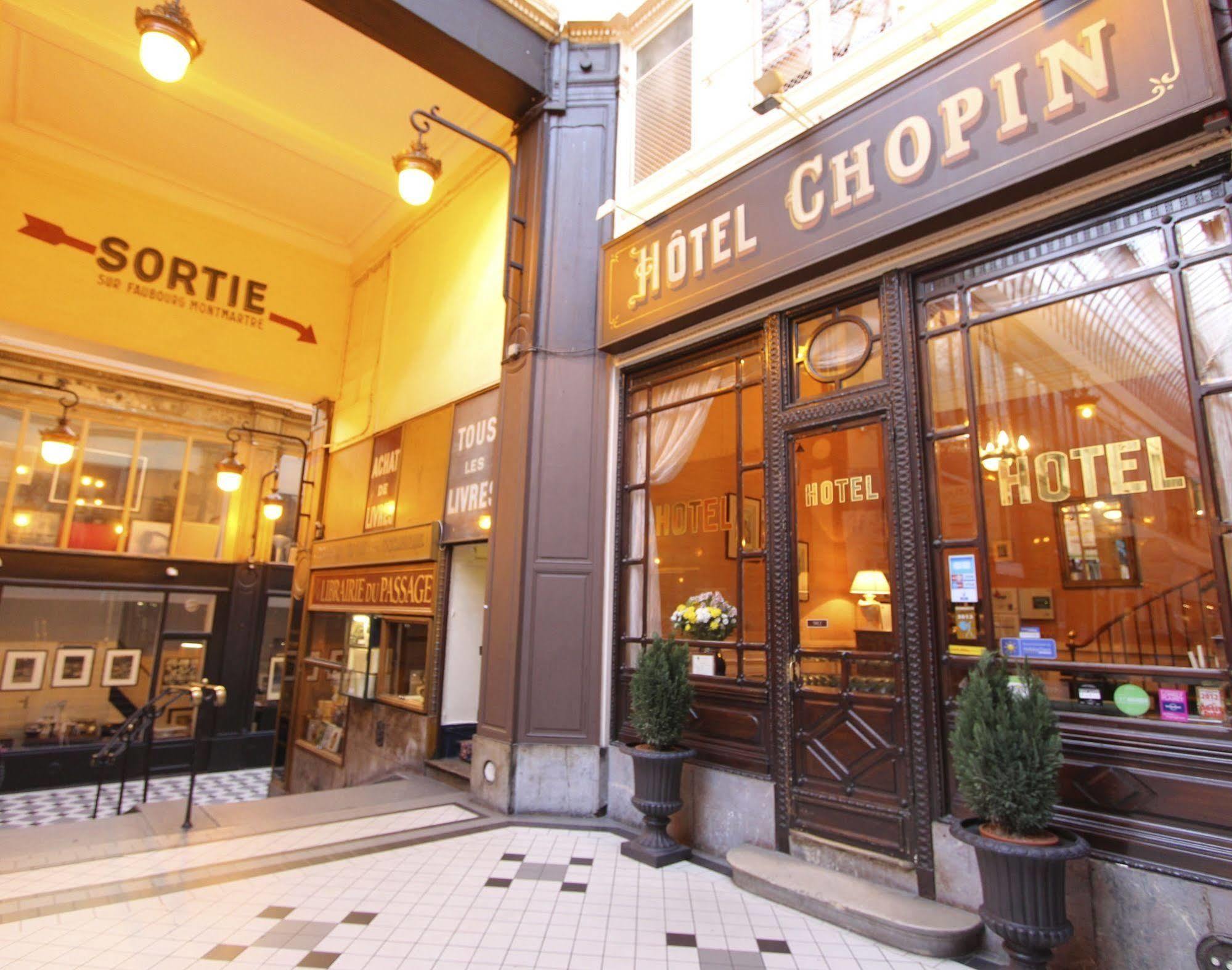 Hôtel Chopin Paris Exterior foto